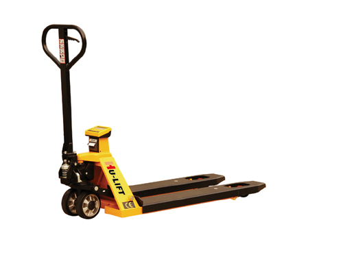 電子稱重型手動液壓搬運車
