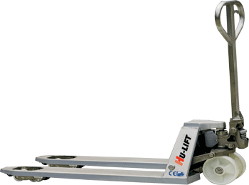 不銹剛手動(dòng)液壓搬運(yùn)車