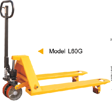 浙江諾力L60G系列2.5噸液壓搬運車 L60G/N/L60G/W 