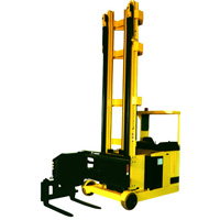人下行高位三向堆垛叉車 T1.0-1.5 