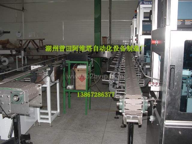 供應(yīng)鏈板輸送機(jī)，塑料鏈板輸送線