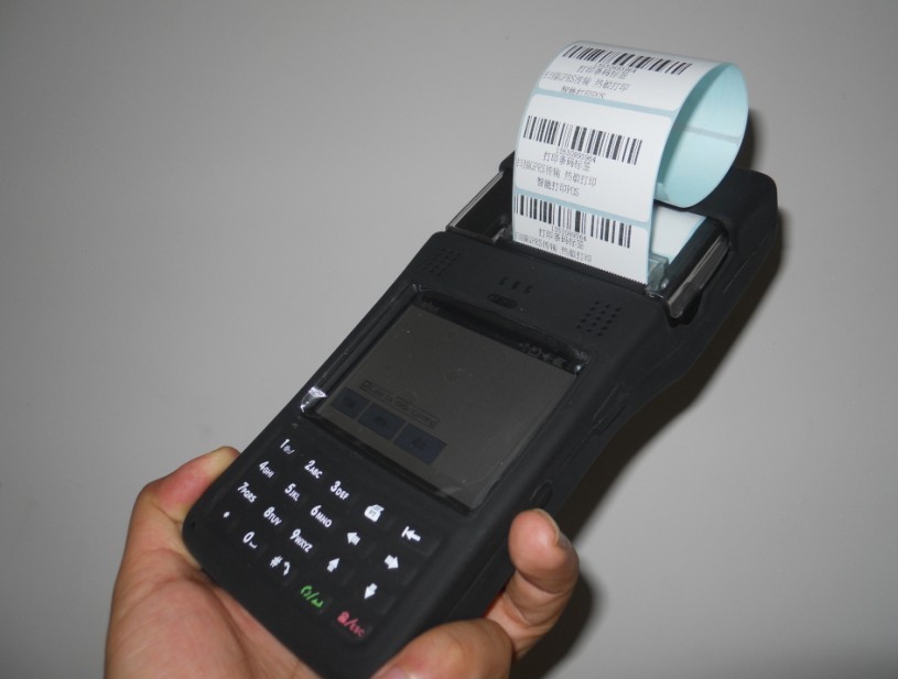 3G條碼打印PDA手持終端數(shù)據(jù)采集智能POS