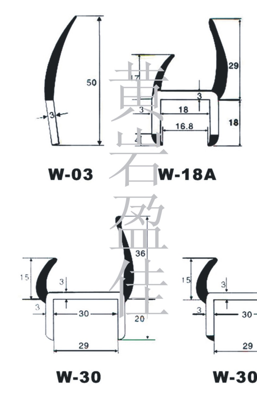 PVC軟硬復(fù)合密封條