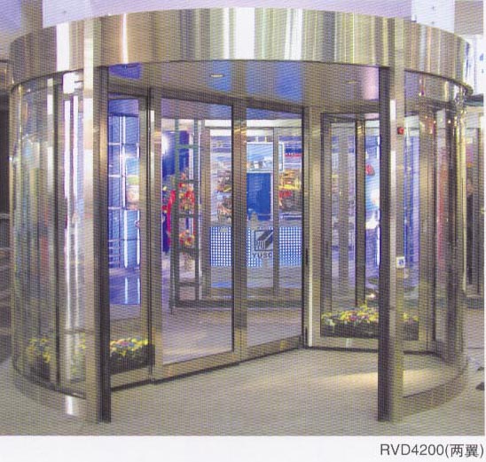 兩翼大型旋轉(zhuǎn)自動門 