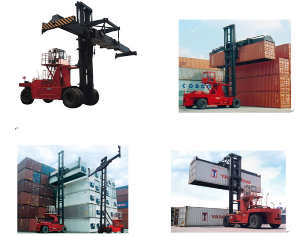 岳陽叉車給力供應(yīng)集裝箱重型作業(yè)叉車