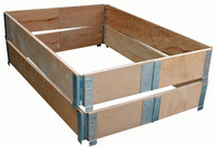 上海松江 　六鉸鏈圍板箱