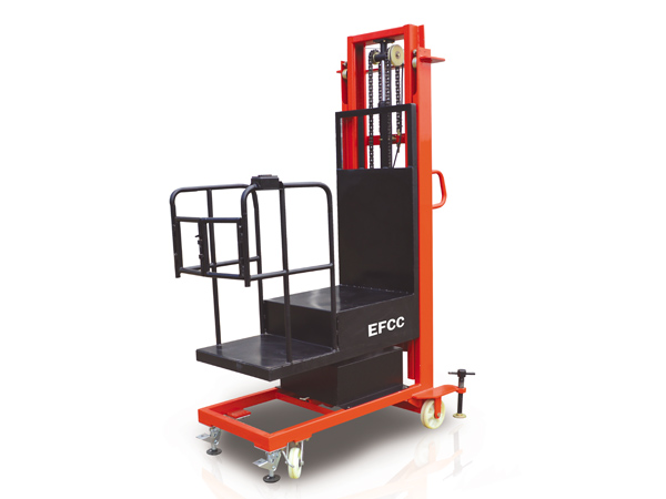 安徽宇鋒EPT系列揀選車,半電動(dòng)高位揀選車,高位揀選平臺叉車,12V