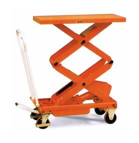 重型腳踏式升降平臺(tái)車