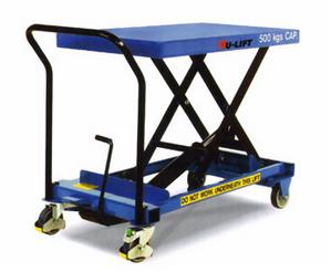 超低型腳踏式升降平臺(tái)車