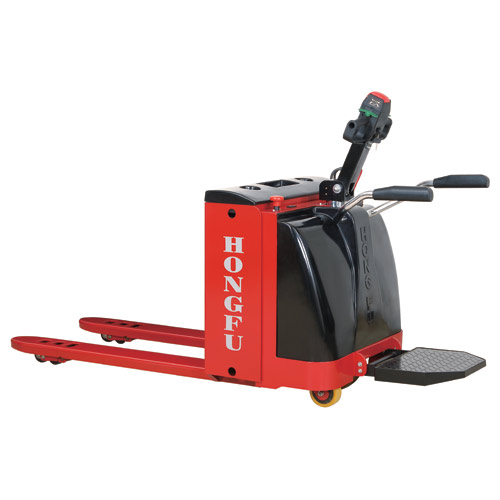 鴻福全電動自走式拖板車（帶護欄）