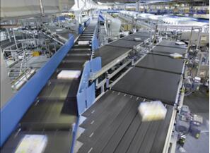 英特諾水平型交叉帶式分揀機(jī)