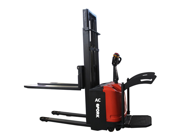   廠家直銷全電動貨叉覆蓋式堆高車24v