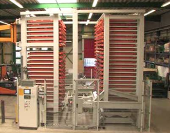 自動化立體棒材庫