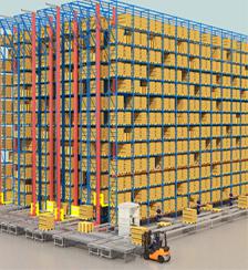托盤堆垛機智能倉儲解決方案