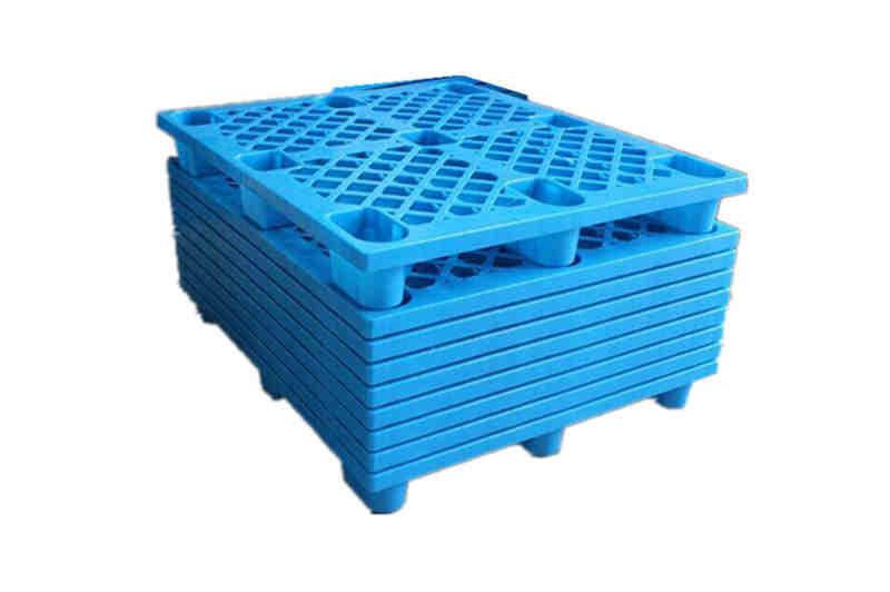 堆碼托盤/網(wǎng)格九腳托盤/1210可重疊防潮叉車托盤