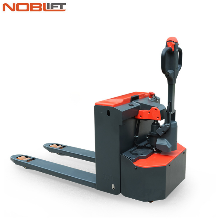諾力NOBLIFT全電動(dòng)搬運(yùn)車(chē)步行/坐立式堆高車(chē)托盤(pán)地牛叉車(chē)PTE20X