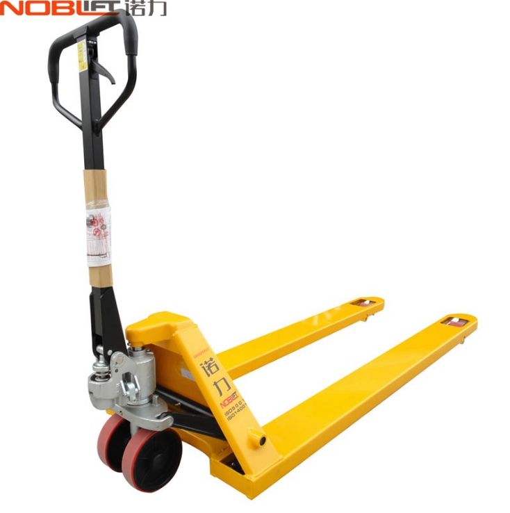 諾力叉車DF3噸685寬手動(dòng)液壓托盤搬運(yùn)車手拉車地牛拖板車