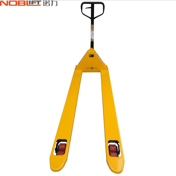 諾力叉車DF3噸685寬手動(dòng)液壓托盤搬運(yùn)車手拉車地牛拖板車