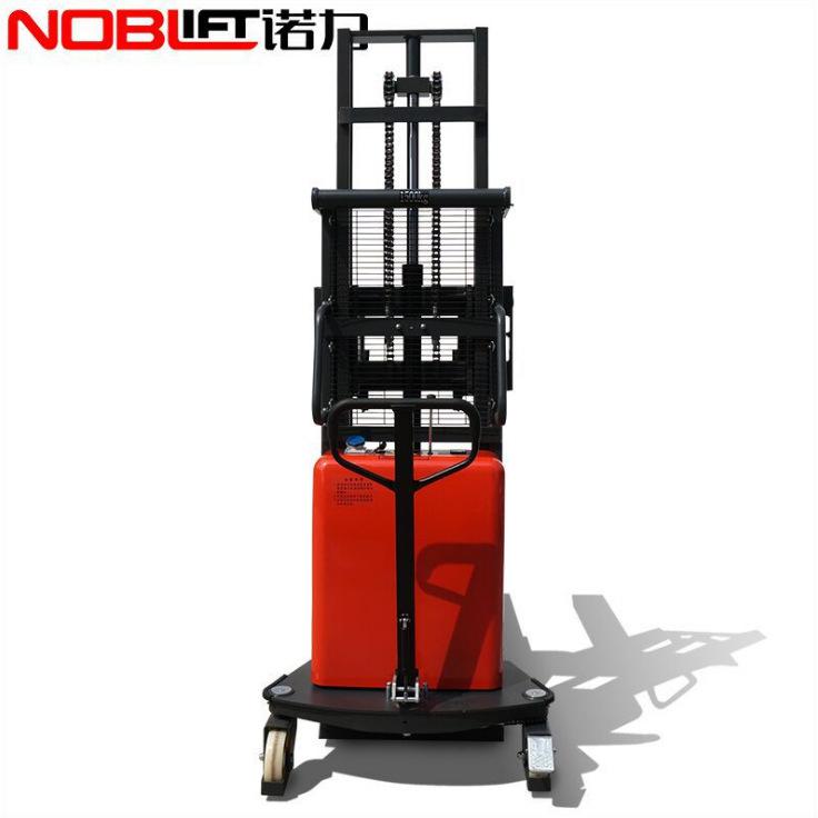 上海半電動(dòng)堆高車 諾力堆垛機(jī)手動(dòng)半自動(dòng)液壓手搖升降叉車SPN1535