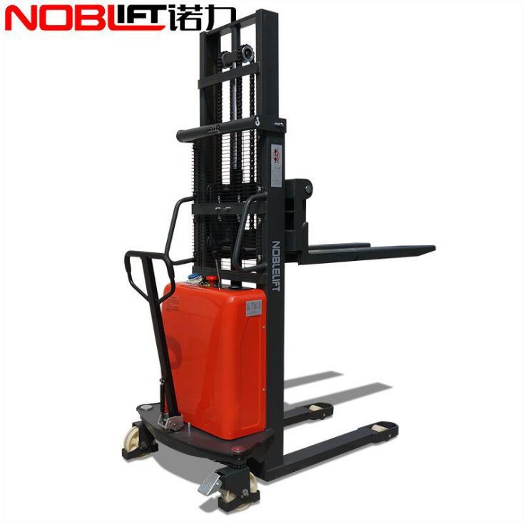 諾力叉車1.5T半電動堆高車SPN15C液壓托盤堆垛車升高鏟車2.5/3.5M