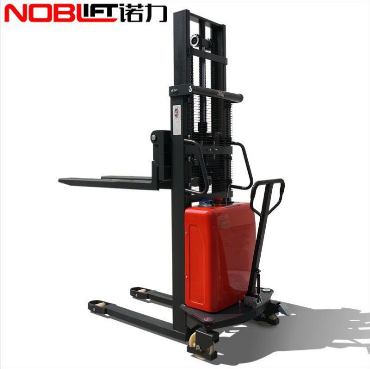 諾力叉車(chē)1.5T半電動(dòng)堆高車(chē)SPN15C液壓托盤(pán)堆垛車(chē)升高鏟車(chē)2.5/3.5M