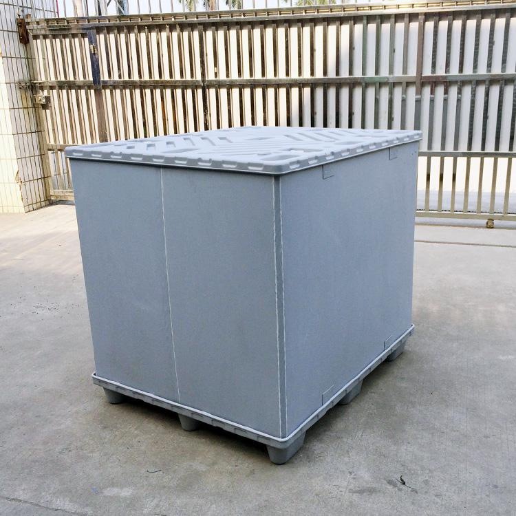 廣東汽車零部件物流周轉(zhuǎn)箱蜂窩板圍板箱