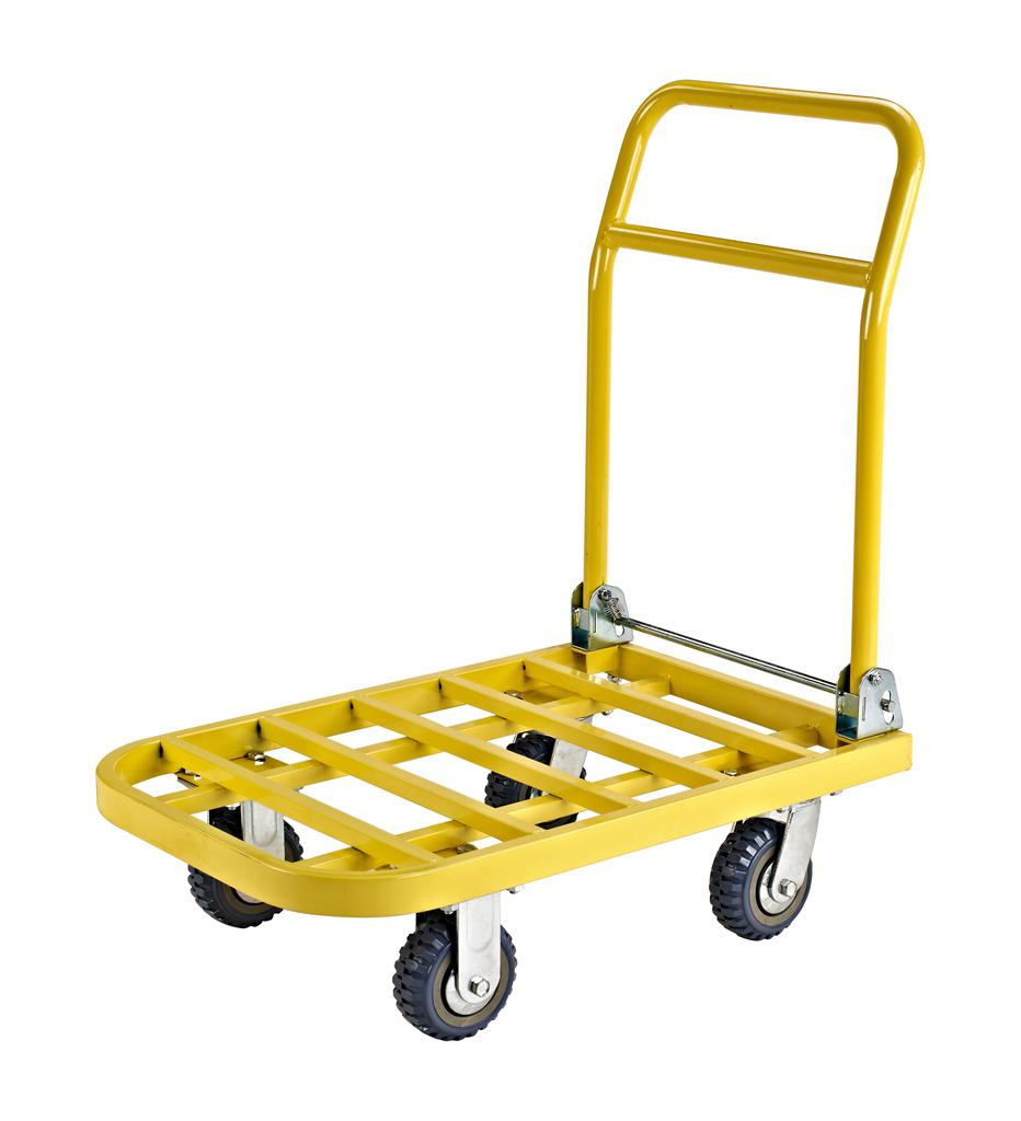 廠家75x50cm  承重150kg 優(yōu)質(zhì)超耐用方管手推車