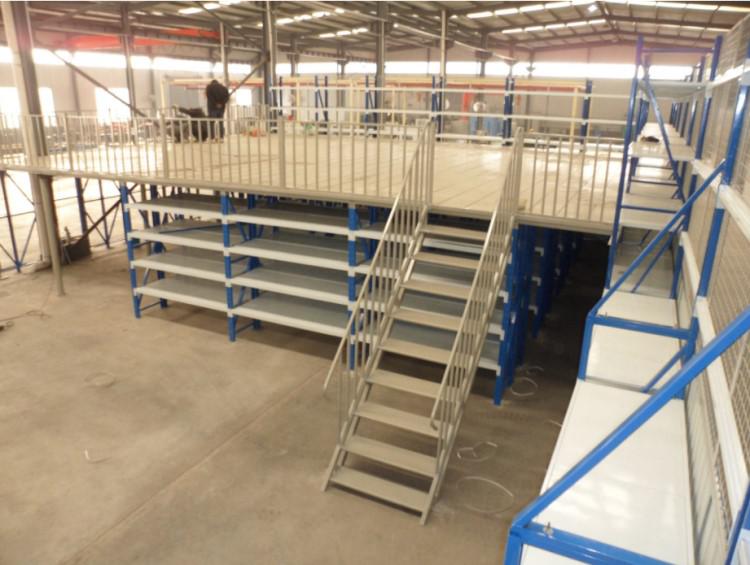 廣州鼎力倉儲(chǔ)貨架廠家定制閣樓平臺(tái)式貨架