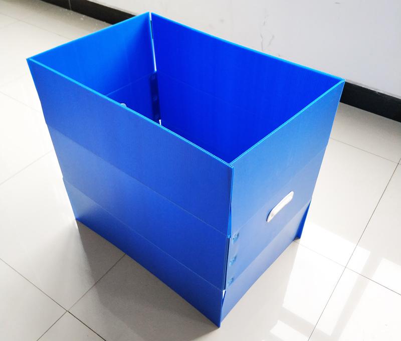 紙箱式PP中空板周轉(zhuǎn)箱 可折疊