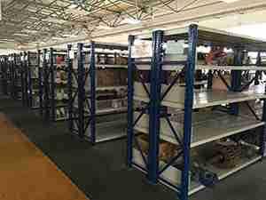 廣州貨架廠專業(yè)制造可組裝可拆卸擱板式EYDA中量型不銹鋼橫梁式倉(cāng)儲(chǔ)貨架