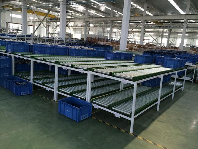 易達(dá)廣州貨架EYDA-ZL2018002重力式貨架重型倉(cāng)庫(kù)貨架輥輪式置物架