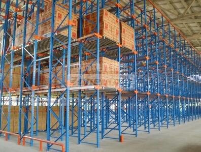 中揚儲存-駛入式貨架（貫通式貨架）