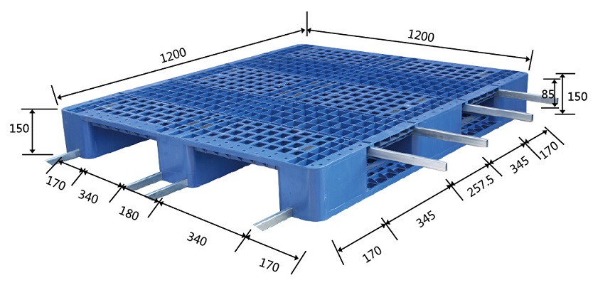 山東塑料托盤1212川子網(wǎng)格平板萊蕪直銷價格便宜