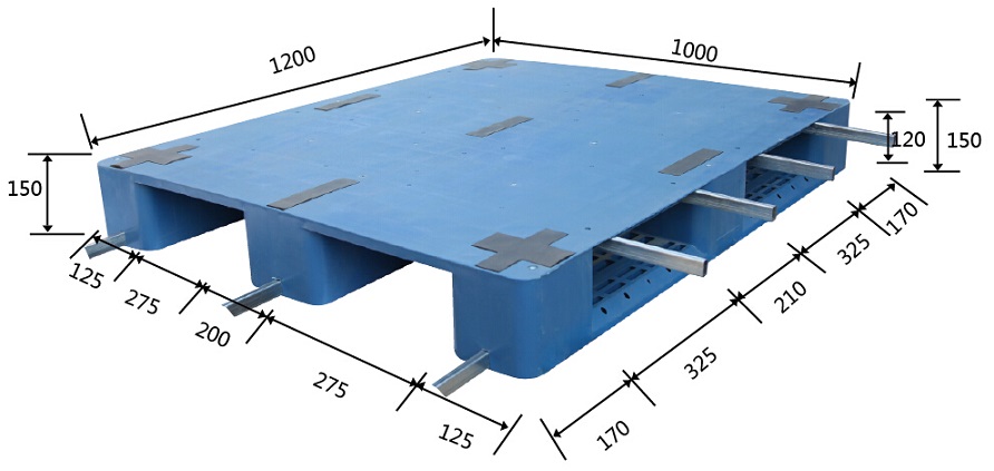 山東塑料托盤化工化肥專用 飼料水產(chǎn)品也能用的塑料托盤