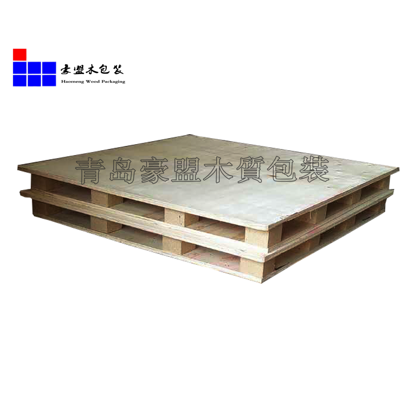 青島木制品廠家直供批發(fā)出口免熏蒸多層板托盤