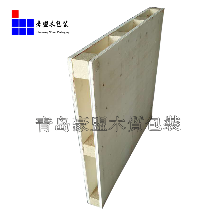 青島木制品廠家直供批發(fā)出口免熏蒸多層板托盤(pán)