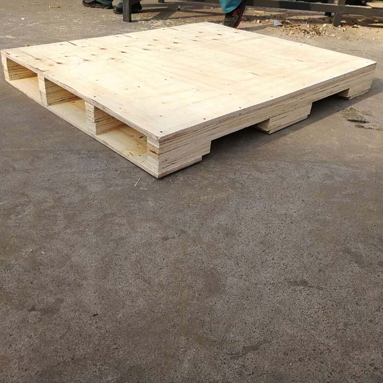 青島木托盤出口免熏蒸雙面膠合板托盤