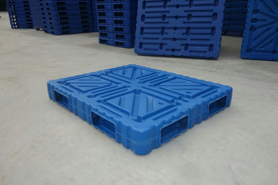 1200*1000mm吹塑托盤生產(chǎn)廠家1210雙面吹塑塑料托盤