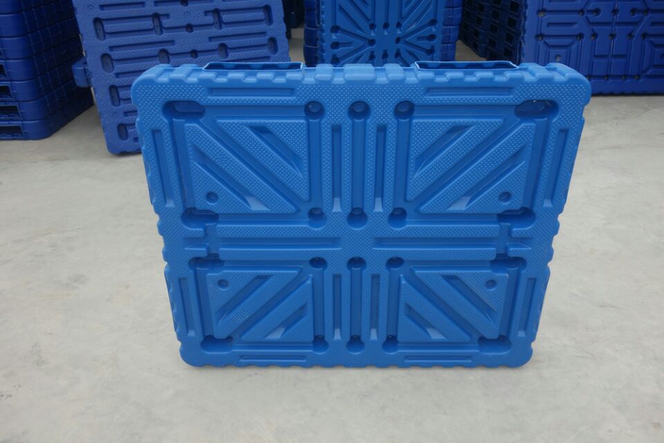 1200*1000mm吹塑托盤生產(chǎn)廠家1210雙面吹塑塑料托盤