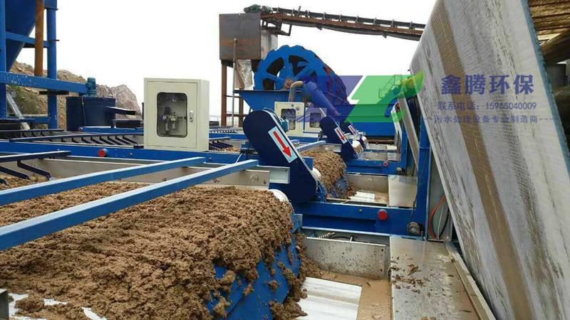 砂場(chǎng)污水處理設(shè)備污泥脫水機(jī)