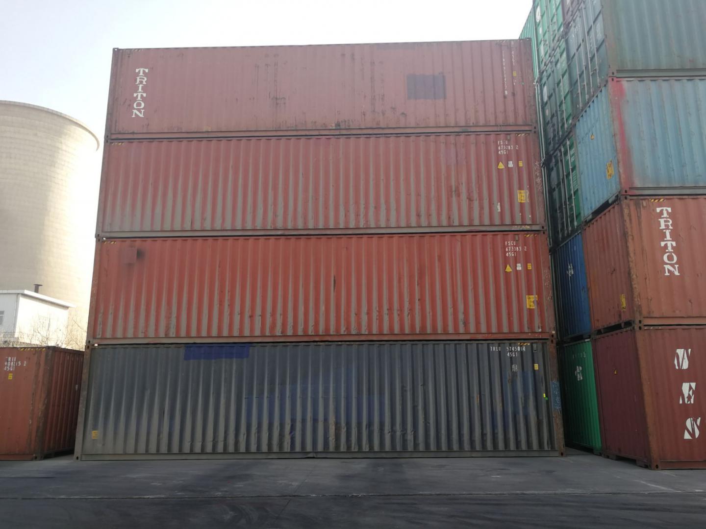 京津冀二手集裝箱標準海運集裝箱出口