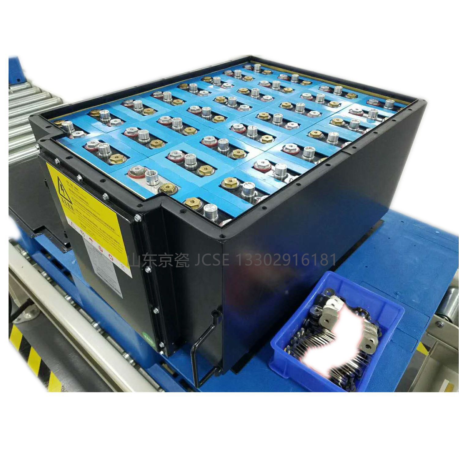 電動叉車鋰電池48v420Ah帶配重智能AGV叉車鋰電池平衡重叉車電池