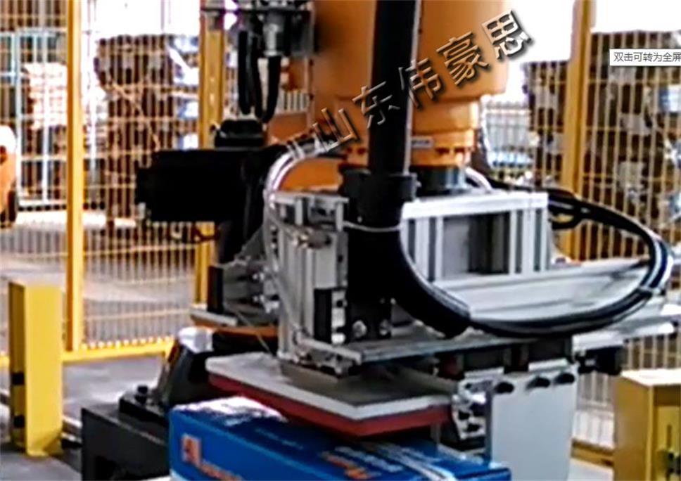 定制米醋碼垛流水線 自動化箱子碼垛機器人