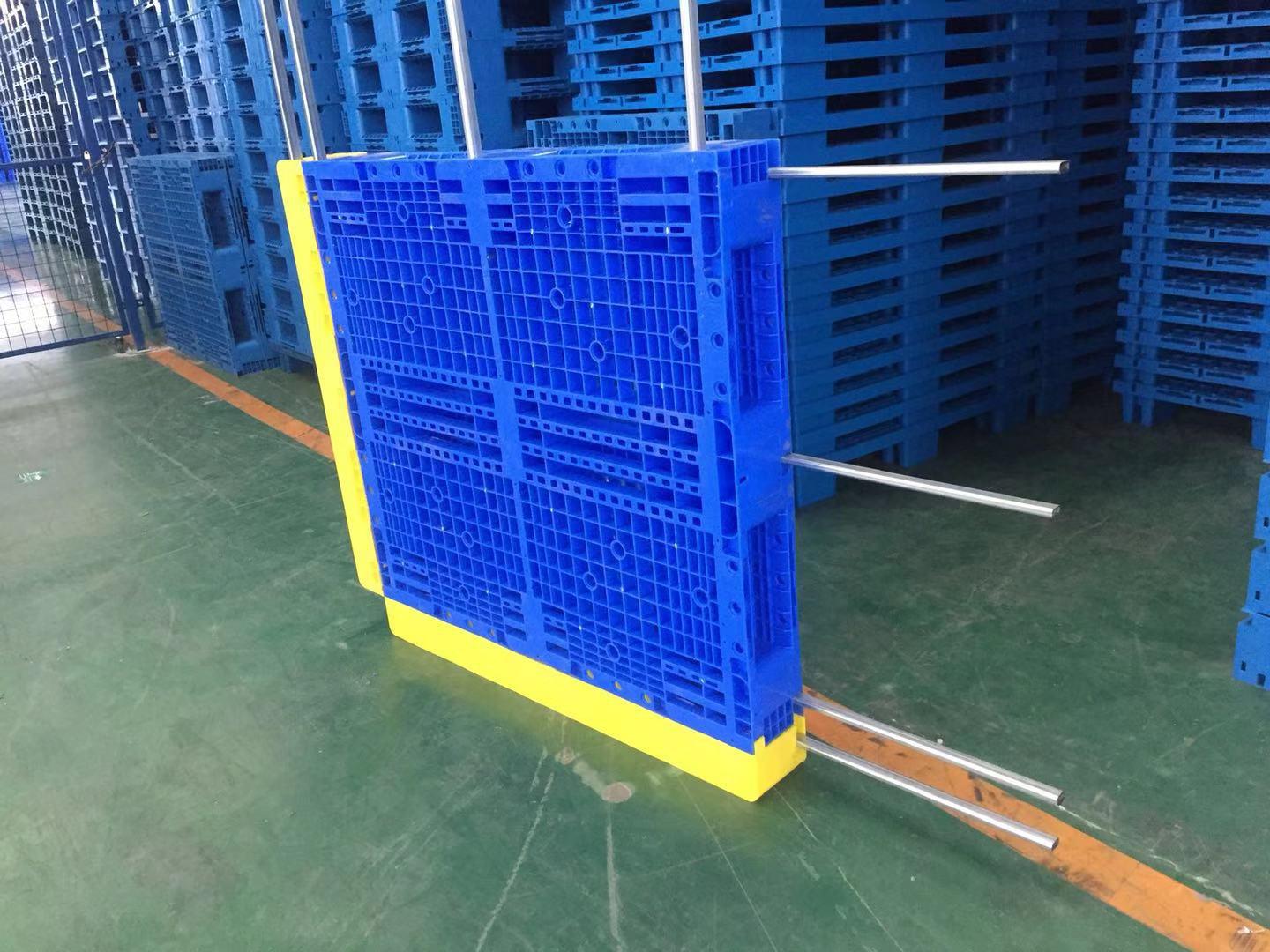 銷售武漢/廣東組裝塑料托盤可進行邊條顏色區(qū)分網(wǎng)格雙面字型托盤