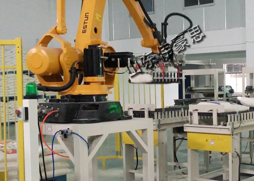 全自動紙袋拆垛機器人 小麥裝袋拆垛機械手