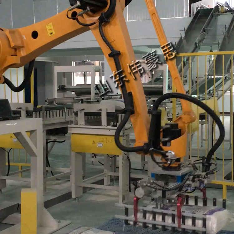 供應尿素碼垛拆垛機 機械手拆垛機設備