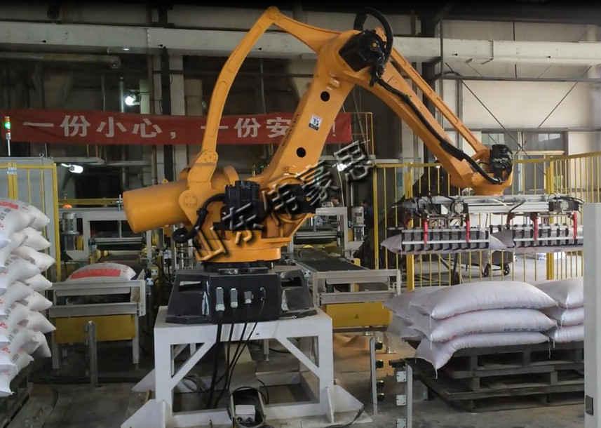 廠家直銷油糠全自動(dòng)拆垛機(jī) 托盤(pán)碼垛拆垛機(jī)器人