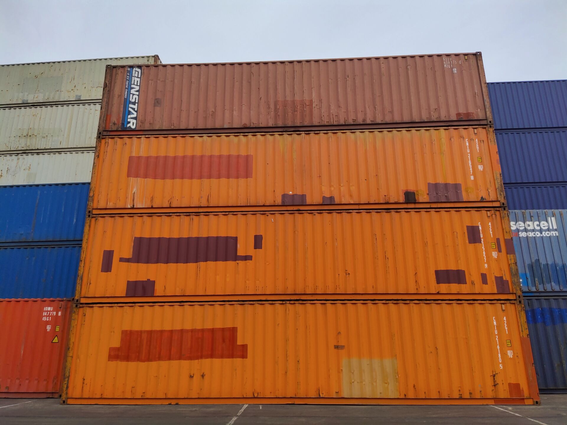 海運(yùn)標(biāo)準(zhǔn)集裝箱 各種集裝箱改制定制 工程集裝箱出售等