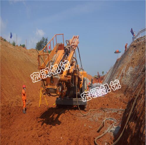 高度9米護坡錨固鉆機  隧道錨固鉆機多少錢一臺