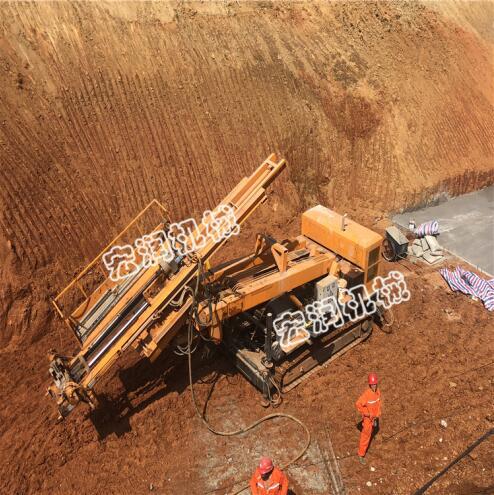  地基護(hù)坡錨固鉆機(jī)  邊坡支護(hù)工程錨桿鉆機(jī)最深能打幾米